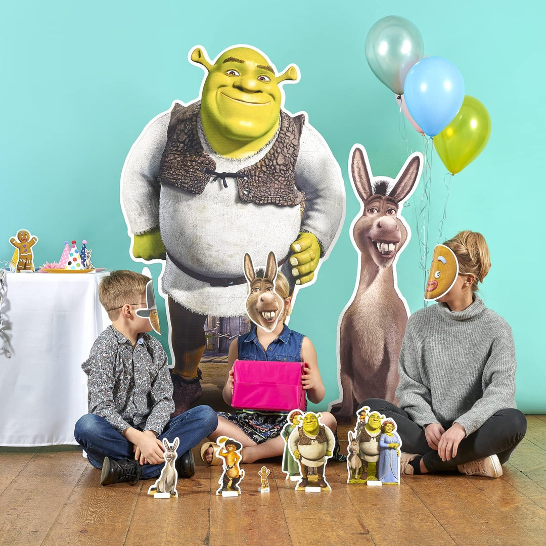 Star cutouts STSC785 Shrek Pappaufsteller in Lebensgrösse, Einfarbig, Lifesize