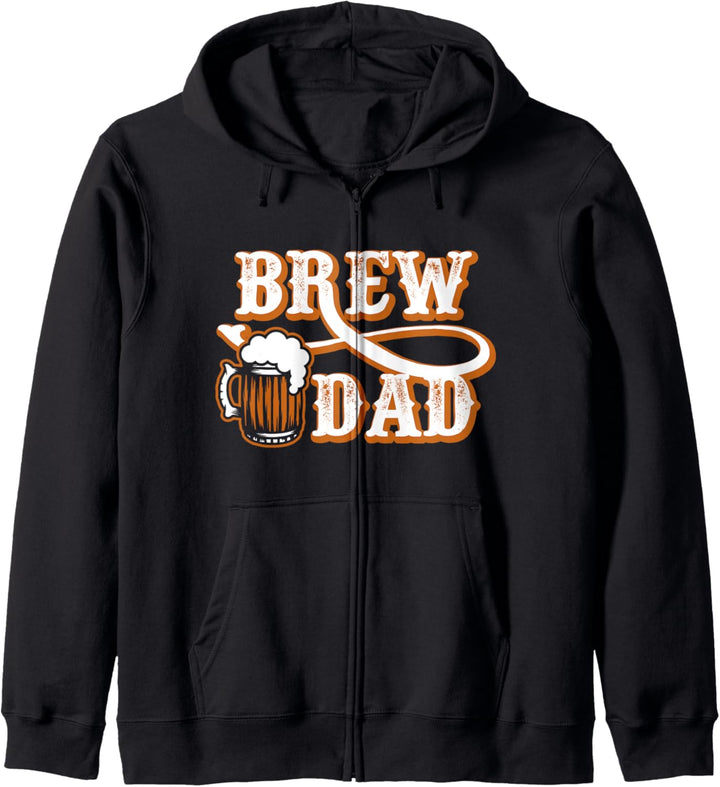 Brew Dad Home Brewing Father Biermaschine Kapuzenjacke