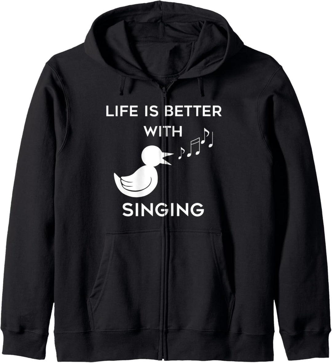 Leben mit Gesang Gesangslehrer Musiklehrer Kapuzenjacke