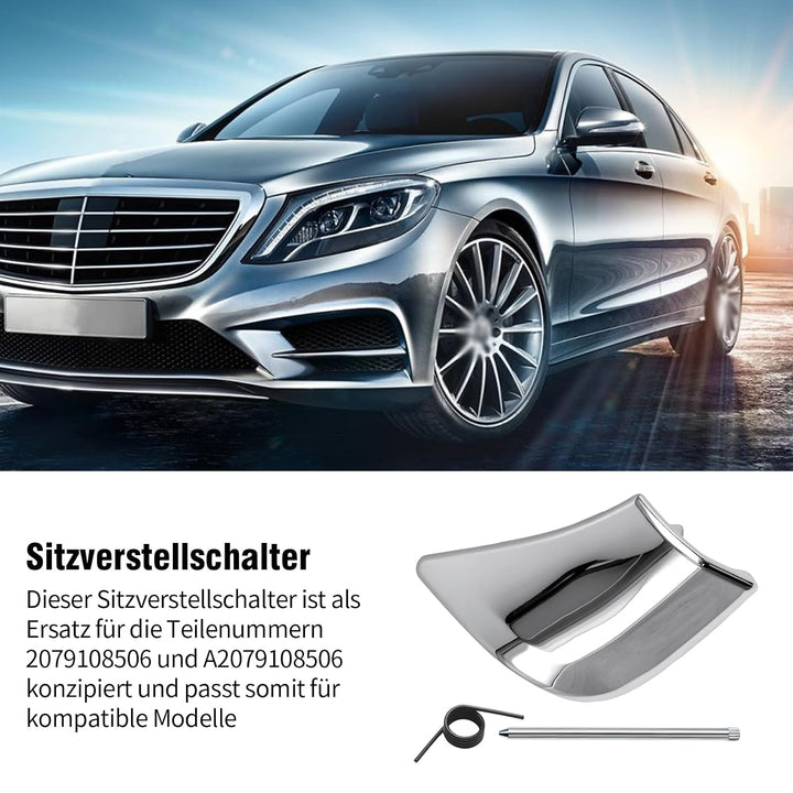 2079108506 vorne links Sitzverstellschalter, Ersatzteil für W204 W207 C/E-Klasse Coupé E200 E260 E30