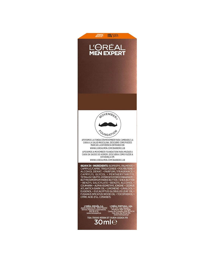 L´Oreal Men Exp.Barb.Aceite 30 Bartöl, 30 ml, Bartöl, 30 ml