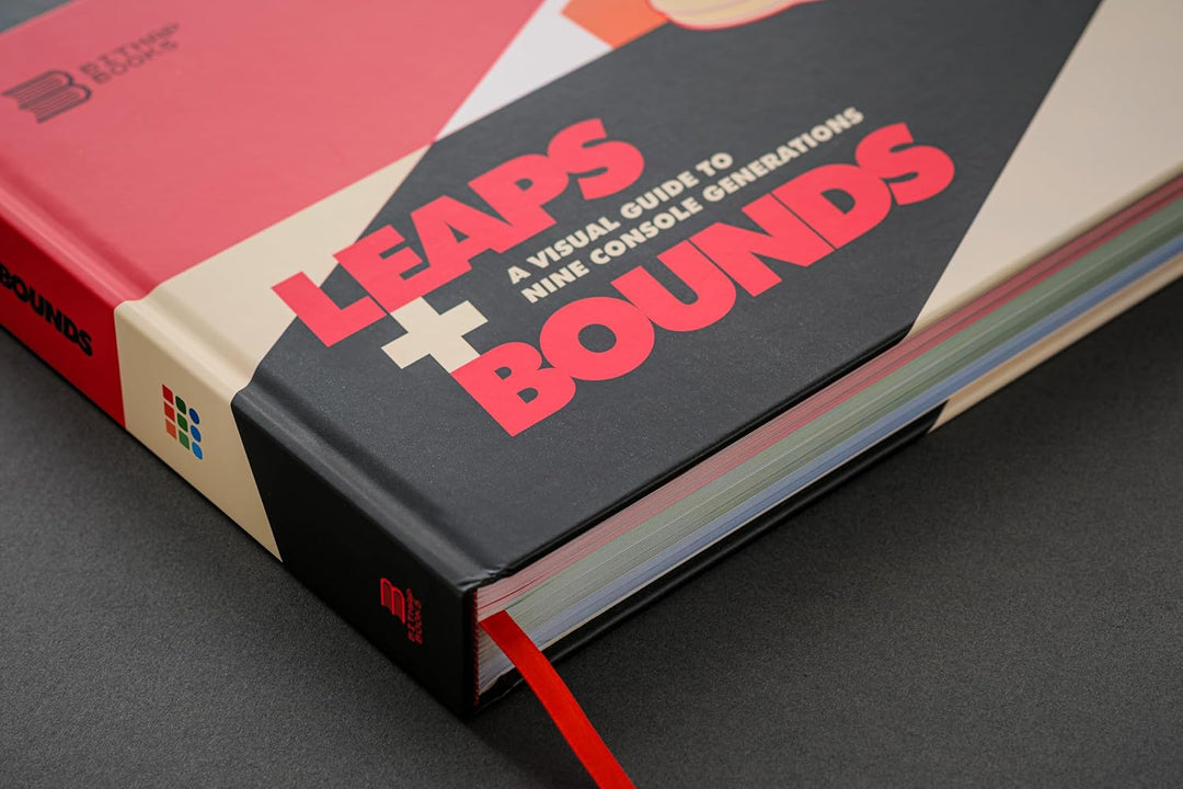 Leaps + Bounds: A Visual Guide to Nine Console Generations, Gebundenes Buch