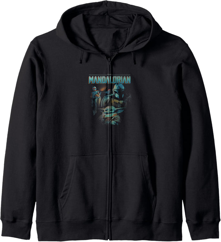 Star Wars The Mandalorian Bobas Back Kapuzenjacke