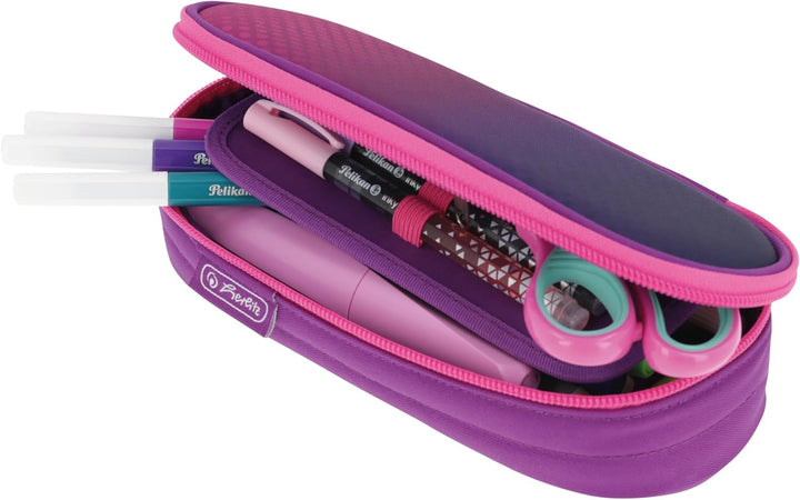 Herlitz Faulenzer Etui Dip Dye Pink/Purple