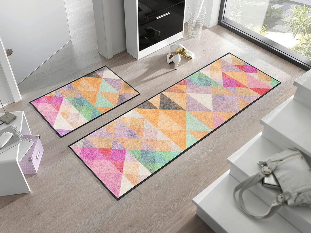 wash+dry Fussmatte, Snorre 50x75 cm, innen und aussen, waschbar 50.0x75.0x0.7 cm, 50.0x75.0x0.7 cm