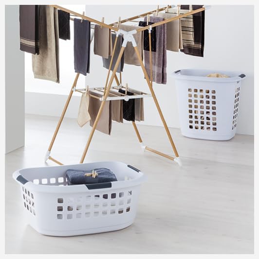 AC-Déco Grauer Hüfte hugger Korb 51L