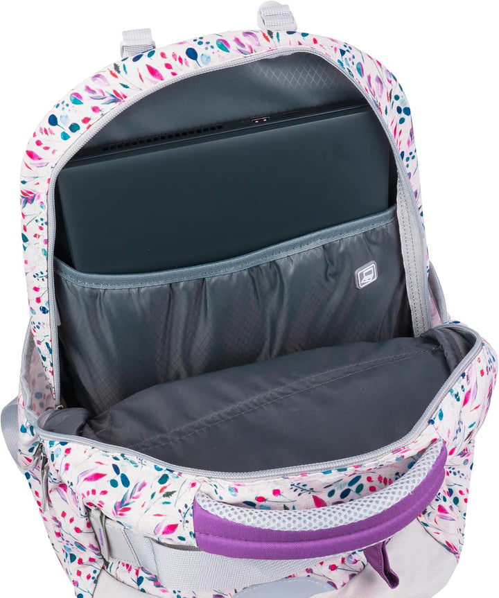 JOLLY Next Generation Rucksack, 8-teilig, verstellbare Schultergurte und Brustgurt, zwei grosse Fäch