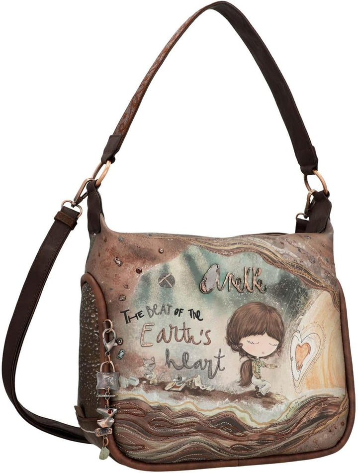 Anekke Schultertasche Umhängetasche Core Crossbody Bag Multicolor mehrfarbig