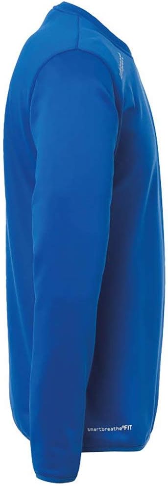 uhlsport Unisex Kinder Essential Training Top Kinder Longsleeve 116 Azurblau/Weiss, 116 Azurblau/Wei
