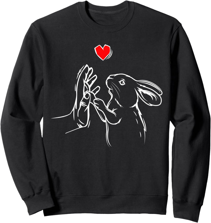 Hasen Liebe Süsser Hase Kaninchen Ostern Geschenkidee Sweatshirt