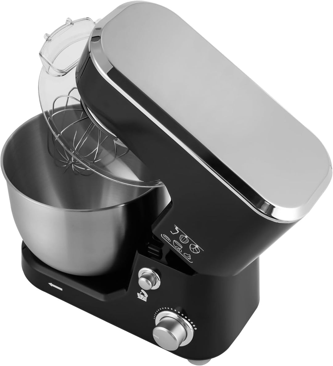 Küchenmaschine Food Processor,1000W 5L 3 Stufen Mit Zubehör