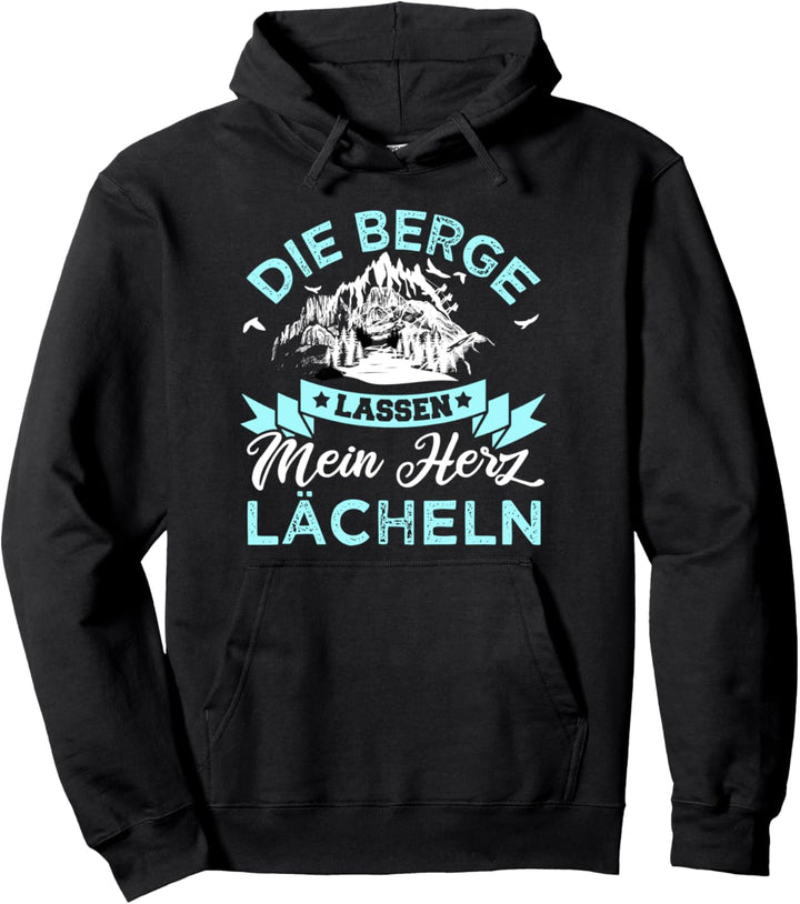 I Love Mountains Bouldern Bergsteiger Rock Climbing Pullover Hoodie