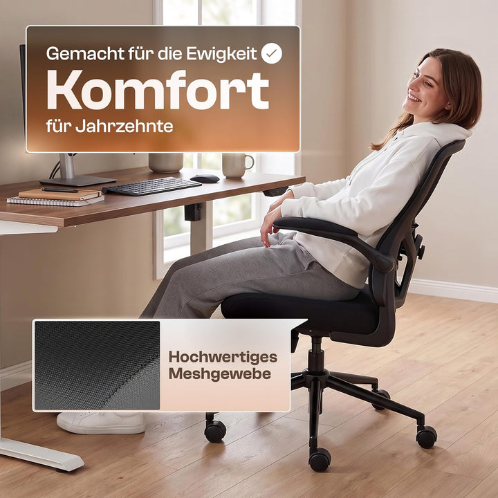 Delta Bürostuhl Ergonomisch Schreibtischstuhl, Delta