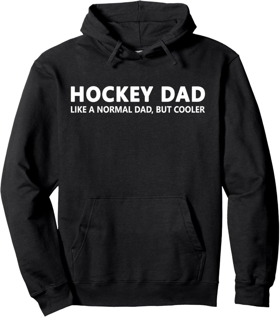 Hockey Vater Eishockey Papa Pullover Hoodie