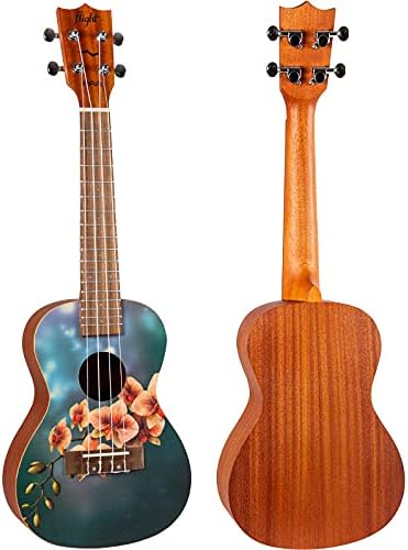 Flight Ukeleles AUC33 Konzert-Ukulele, Orchidee