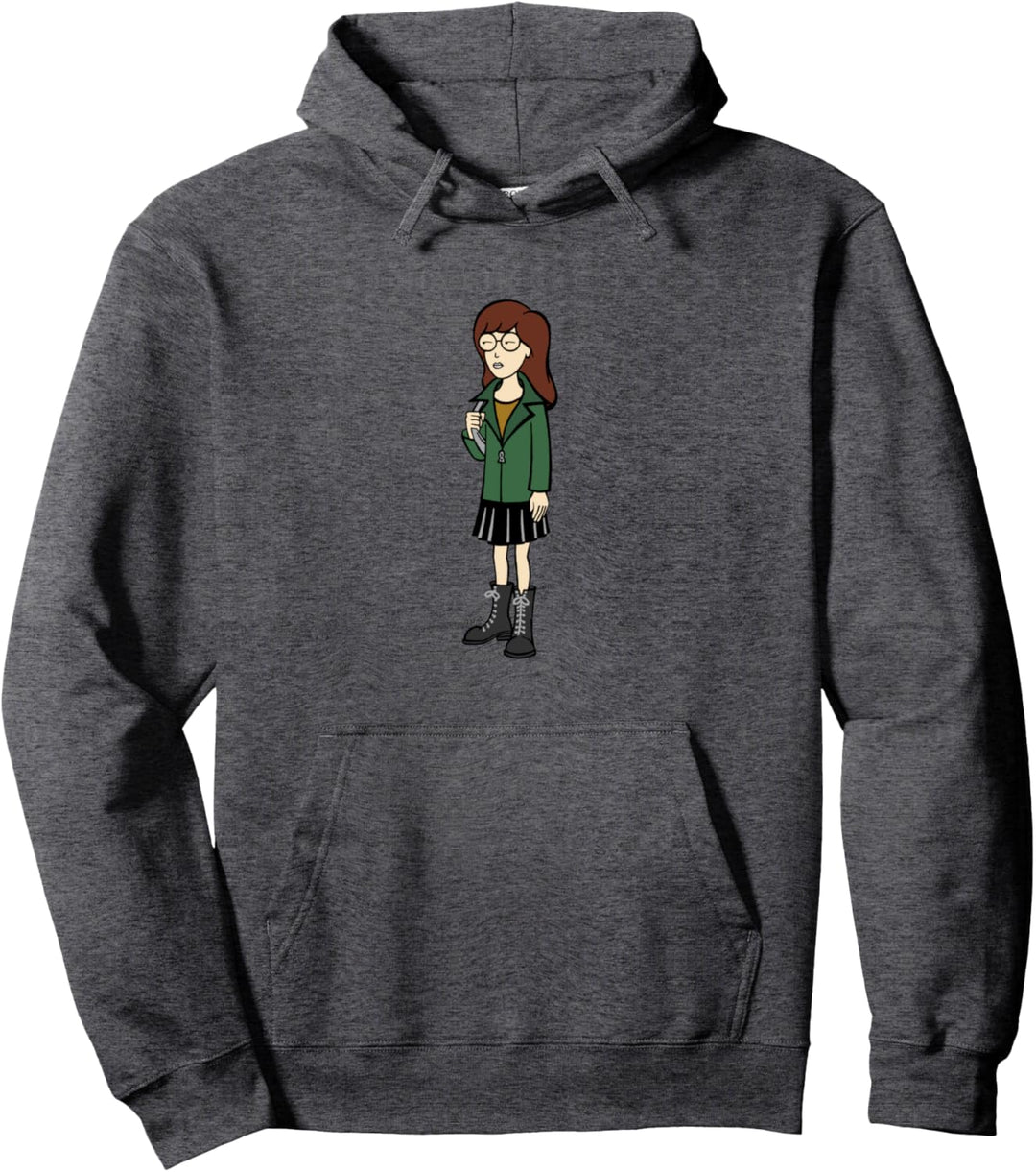 MTV Daria Whole Body Portrait Poster Pullover Hoodie