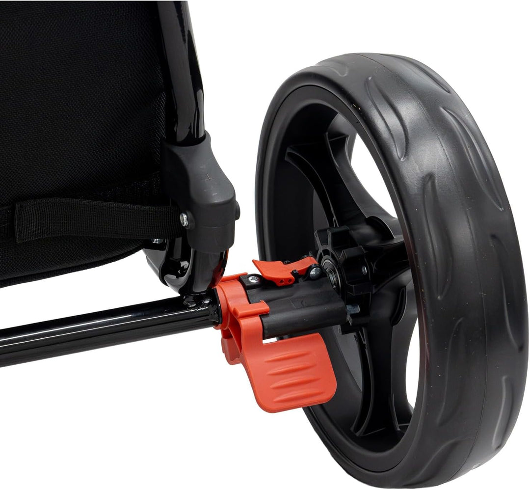 Longridge Uni Golf Trolley Eze Glide Cruiser Schwarz, Schwarz