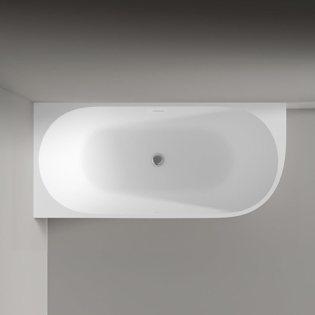 BERNSTEIN Eck-Badewanne aus Sanitäracryl Wanne mit Doppelwandiger Konstruktion 170 x 78 x 60 cm - 5