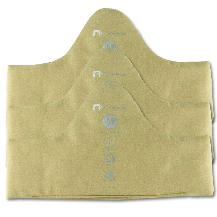More of Me to Love- Baumwolle BH Einlage, 9er-Pack, beige, klein