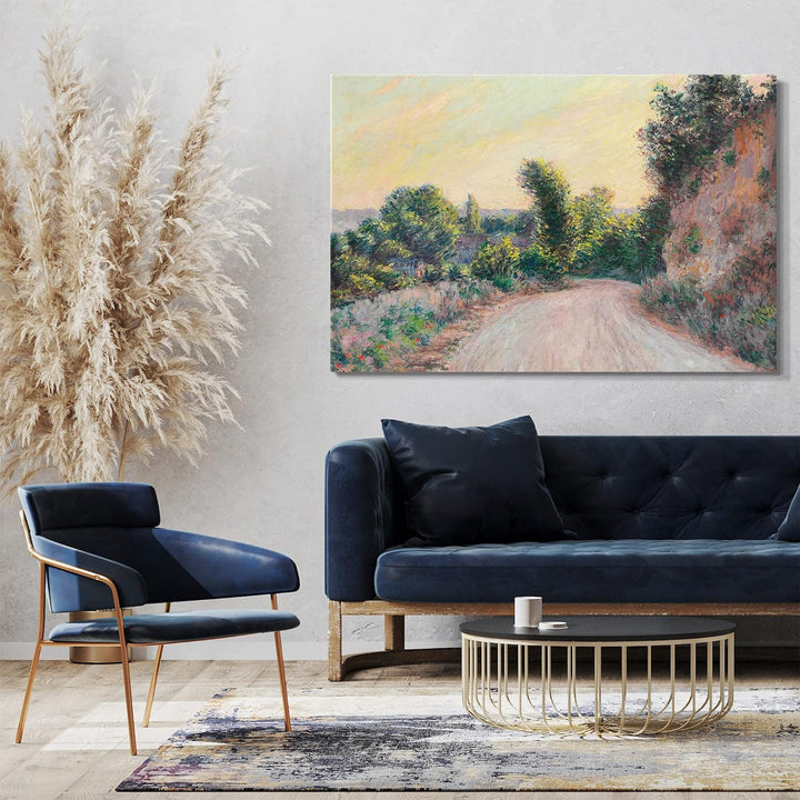 Printed Paintings Leinwand (80x60cm): Claude Monet - Weg 80x60 cm, 80x60 cm