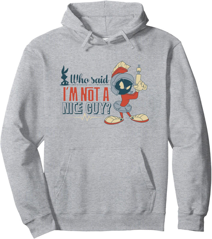 Looney Tunes Marvin the Martian Not a Nice Guy Pullover Hoodie