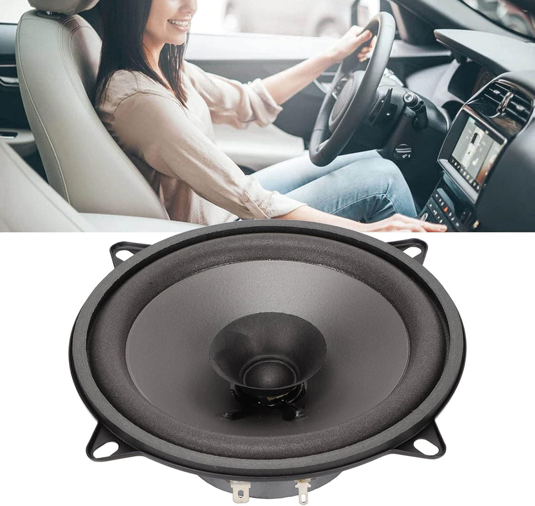Cuifati 400 W Auto-Subwoofer, 5-Zoll-Koaxial-Autolautsprecher Hochleistungs-Bass-Surround-Sound-Ster