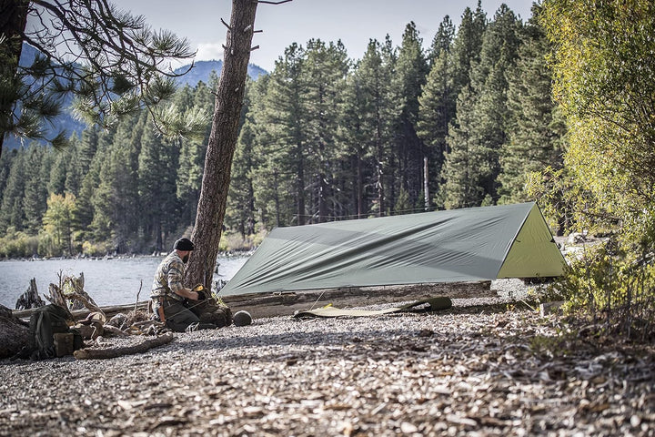 Helikon-Tex Supertarp -Polyester Ripstop- Taiga Green Dunkeloliv, Dunkeloliv