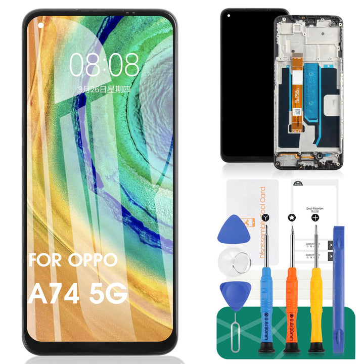 Für OPPO A74 5G LCD Display Für Oppo A54 5G Bildschirm Ersatz Für OPPO A74 5G Touchscreen CPH2197 Di
