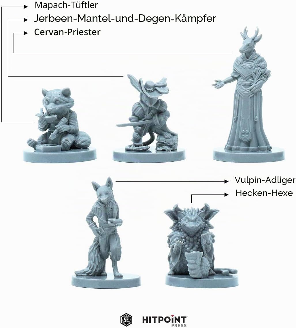 Hit Point Press HPP0M003 Humblewood Miniature: Humblefolk