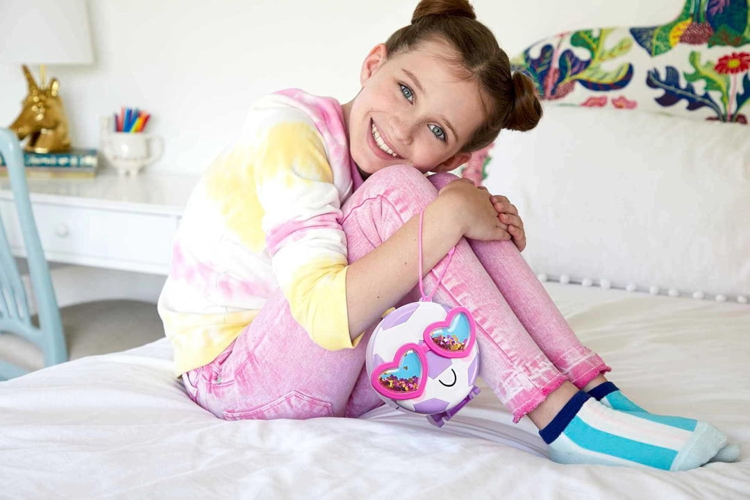 Polly Pocket HCG14 - Fussballmannschaft, Sportthema mit Micro Bella &amp; Freundespuppen, 5 Überraschung