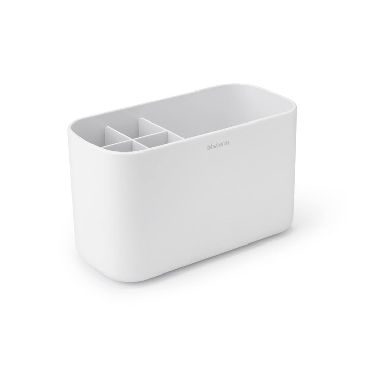Brabantia Renew Collection Badezimmer-Caddy, Kunststoff, Weiss, Einheitsgrösse White, White