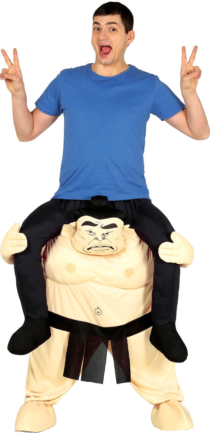 FIESTAS GUIRCA Sumo Ringer Huckepack Kostüm für Erwachsene L
