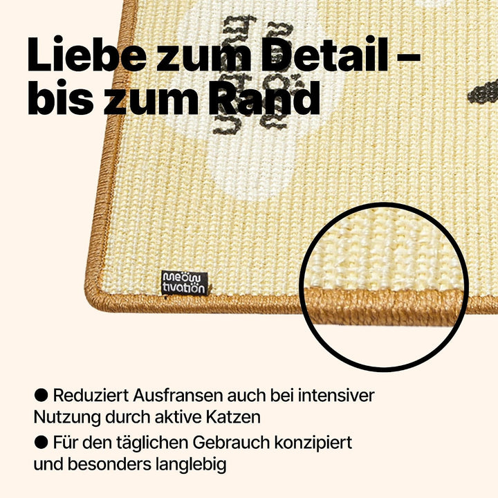 Kratzmatte für Katzen aus Sisal mit Motiv, Soar and Scratch, Soar and Scratch