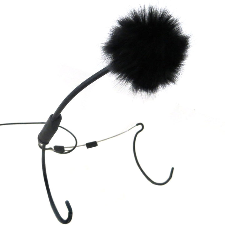 keepdrum WS05 Mini Fell-Windschutz für Mini Fell-Windschutz für Lavalier-Mikrofone und Headsets