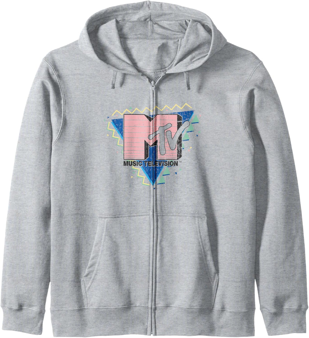 MTV Pink Stripes Logo 90&