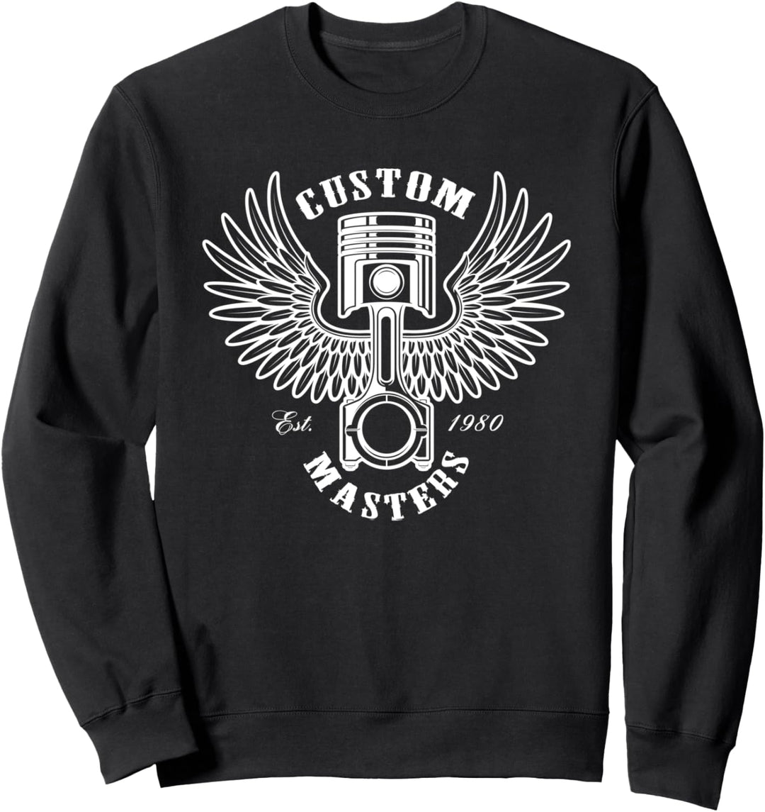 Old School Custom Masters Hot Rod Retro Vintage Sweatshirt