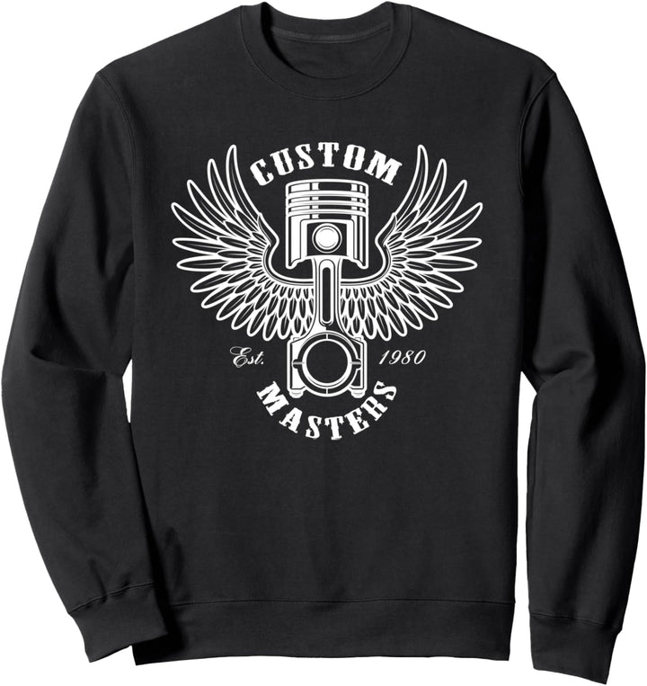 Old School Custom Masters Hot Rod Retro Vintage Sweatshirt