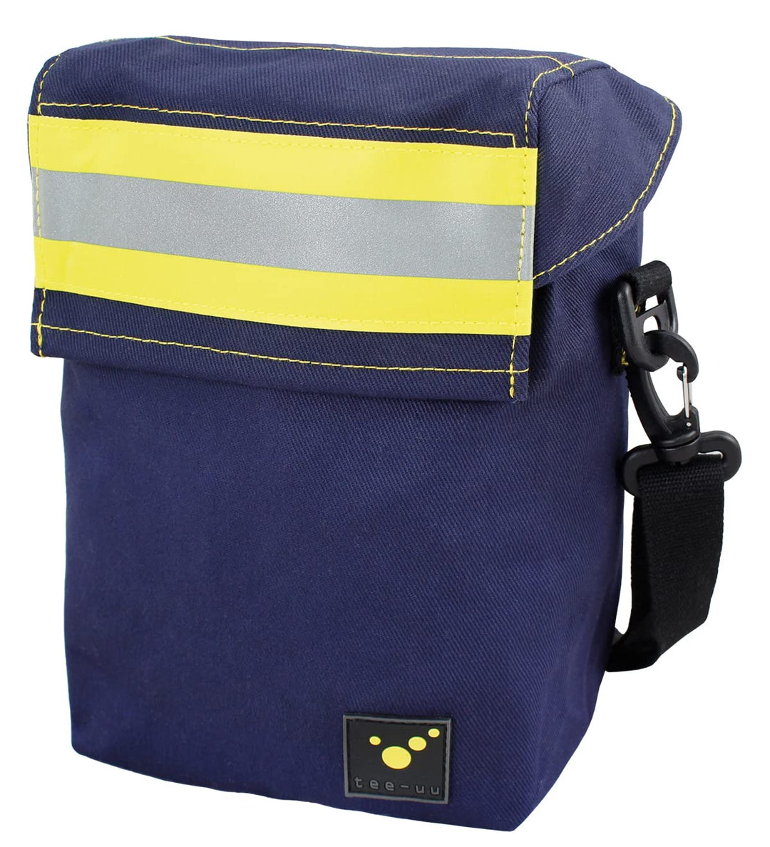 tee-uu MASK Grossraum-Holster blau | für Brandfluchthaube | Variable Bestückung | enormer Stauraum |