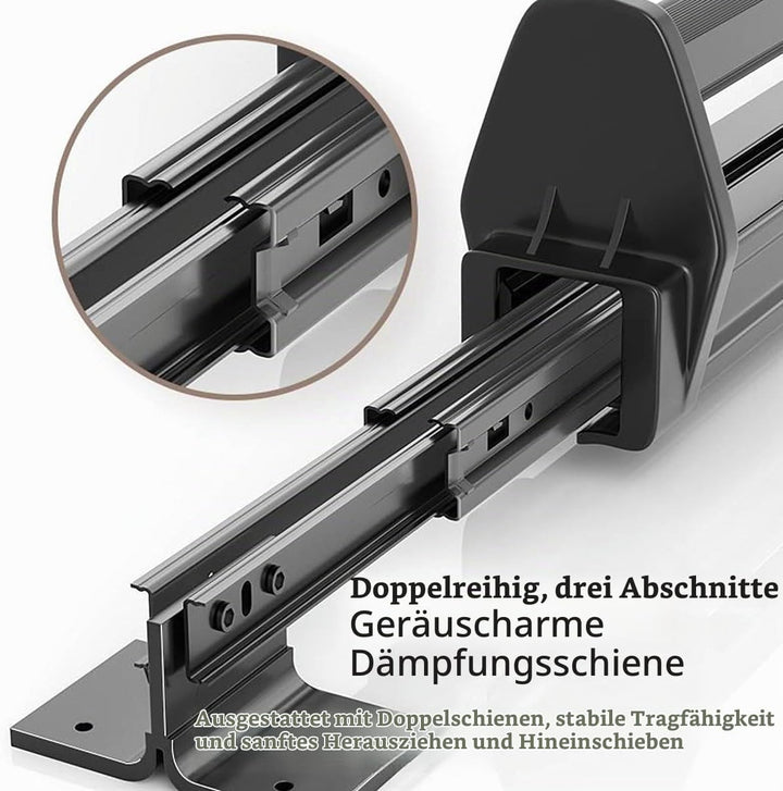 Hosenauszug Hosenhalter 26cmx10cm Hosenbügel Ausziehbarer Aluminiumlegierung Ausziehbarer Hosenständ