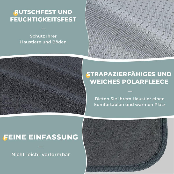 Welpen Unterlagen 2 Stück 41 x 61 cm Inkontinenzunterlage Waschbar PIPI Pads für Meerschweinchen Hun