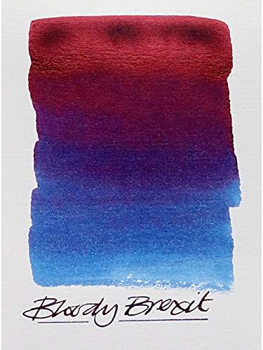 Diamine Füllfederhaltertinte Bloody Brexit, 80 ml, limitierte Auflage