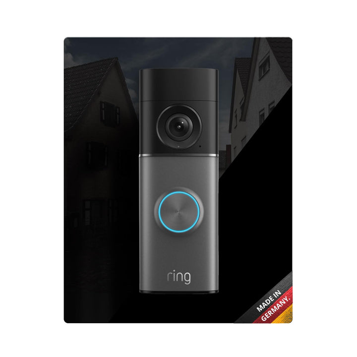 iSecur Blende passend für Ring Videotürklingel aus Acryl schwarz I Wired Doorbell Pro 3. Gen (2025)