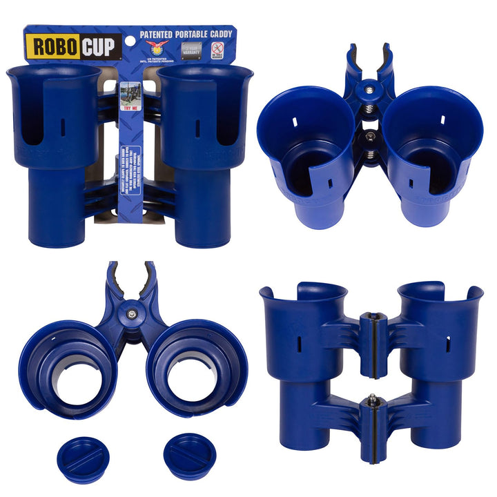 RoboCup Bester Getränkehalter für Getränke, Angeln, Strandkorb, Mikrofonständer Marineblau, Marinebl