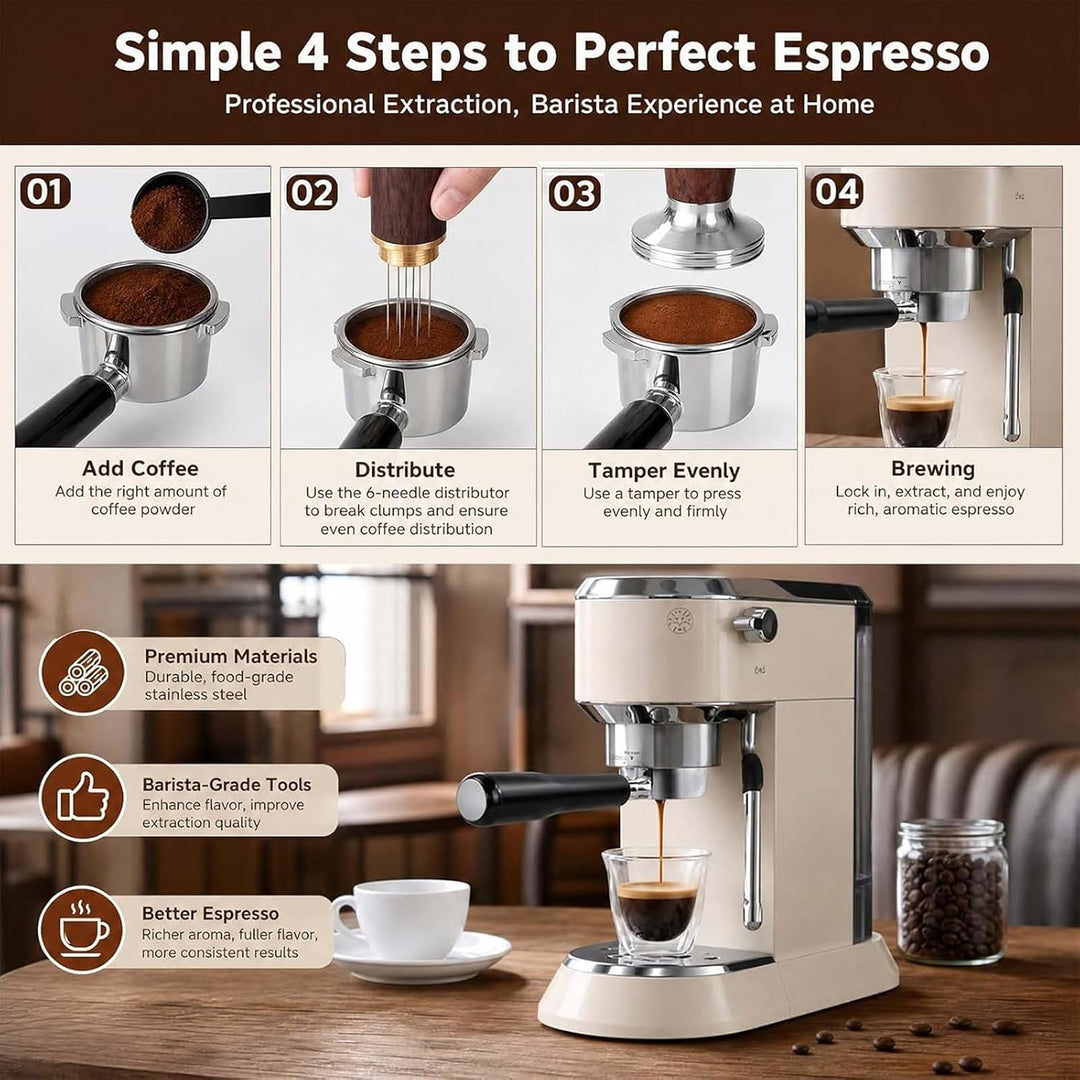 Siebträger Ohne Boden 51mm 3 Nasen Kompatibel mit DeLonghi Dedica EC680 EC685 EC885, 2x Edelstahl Si