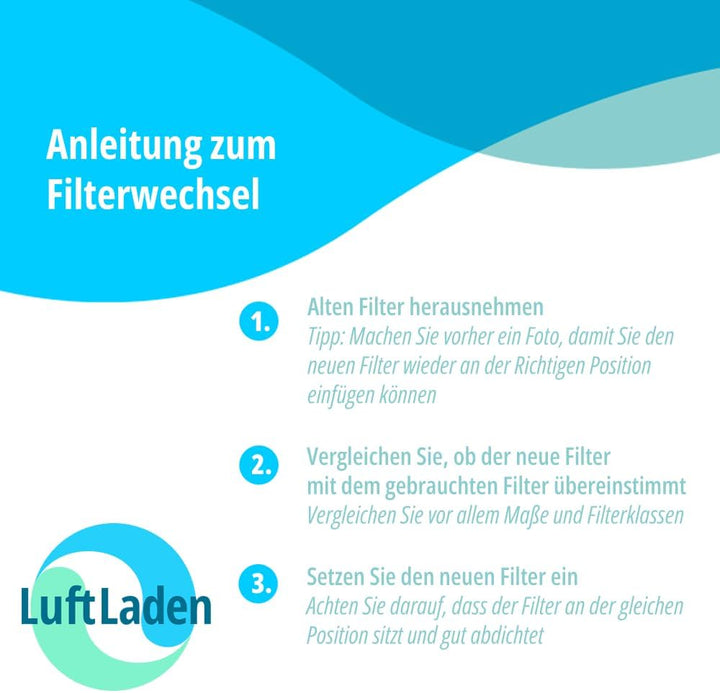 LuftLaden Abluftfilter AF-250 (Originalware)