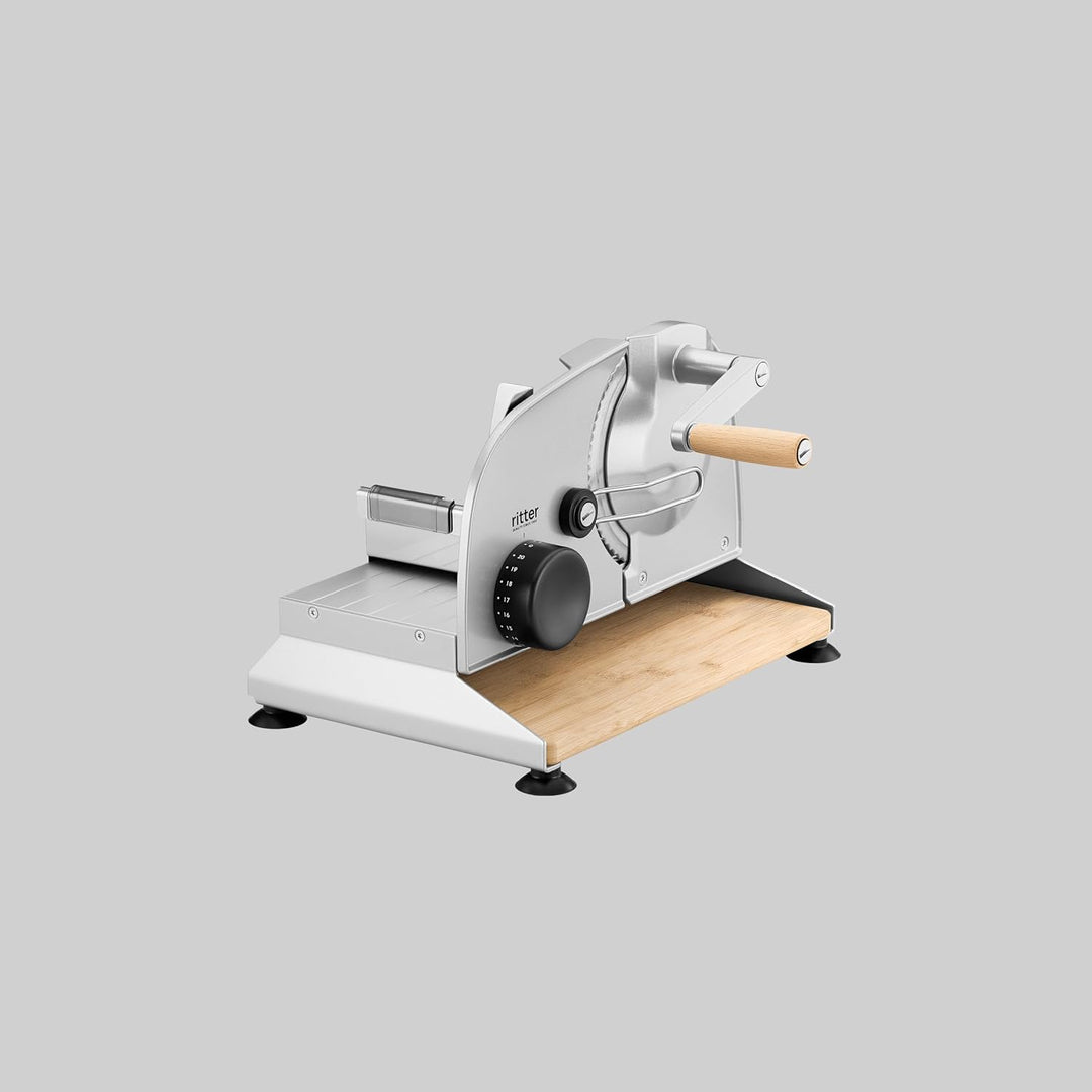 ritter Allesschneider amano 5, manueller Allesschneider mit leichtgängiger Handkurbel, made in Germa