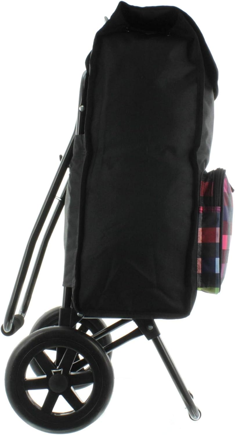 Franky Einkaufstrolley Einkaufsroller ER1 Multicolor Check