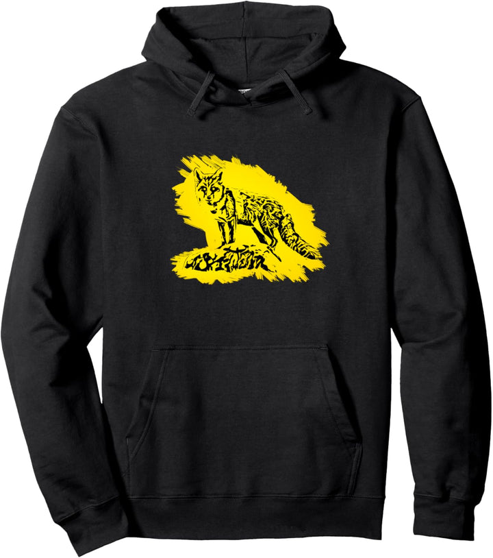 Fuchs schlauer Fuchs Tiere Wald schlaue Füchse Pullover Hoodie
