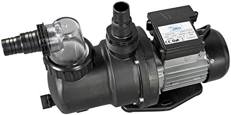 Selbstansaugende Poolpumpe SPS 50 mit Vorfilter &amp; 4,8 m³/h Umwälzleistung - Für Pools bis 20 m³ - En