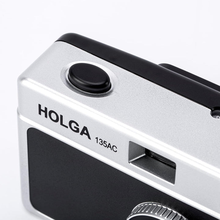 Holga 35mm Kleinbild Automatik Motor Kamera Point and Shoot Set incl. Color Film 35mm Kleinbild Silb
